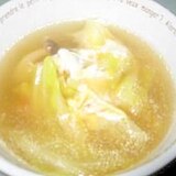 ぱぱっと作れる野菜スープ